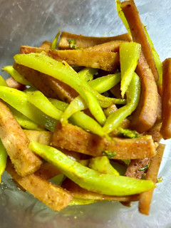 スパムとブロッコリー茎のカレー炒め-レシピのメイン写真