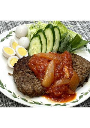 そのままハンバーグ★動画あり★-レシピのメイン写真
