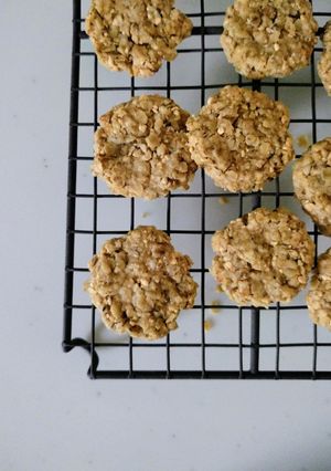 ほんのりスパイス香る☆チーズオートミールクッキー-レシピのメイン写真