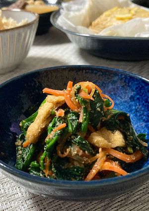 ほうれん草の胡麻和え-レシピのメイン写真