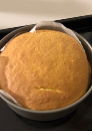 ☆材料5つ　簡単スポンジケーキ☆-レシピのメイン写真
