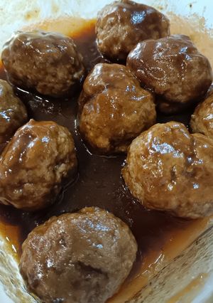 レンジで豆腐入りミートボール-レシピのメイン写真