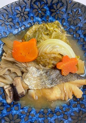 炊飯器で栄養補給タラのちゃんちゃん蒸し！-レシピのメイン写真