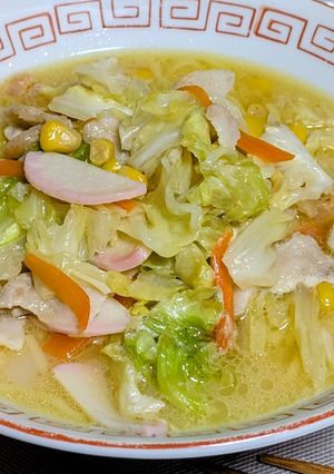 鶏ガラベースのちゃんぽん麺12杯目-レシピのメイン写真