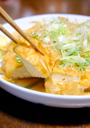 厚揚げにんにく出汁煮-レシピのメイン写真