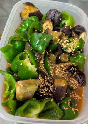 なす🍆ピーマン🫑レンチン煮-レシピのメイン写真