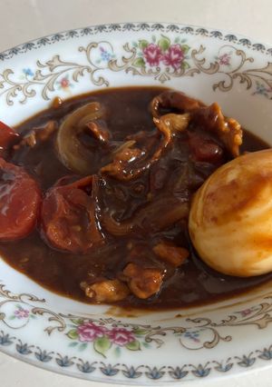 トマトとたまごのカレー-レシピのメイン写真