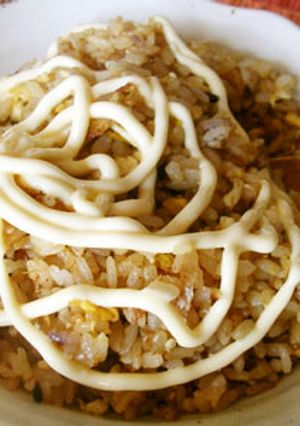 主婦の一人ランチ！簡単卵チャーハン！-レシピのメイン写真