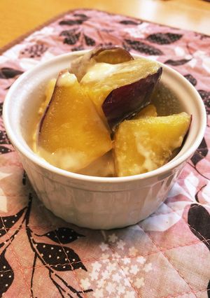 ホッとする甘さ サツマイモのミルク煮-レシピのメイン写真