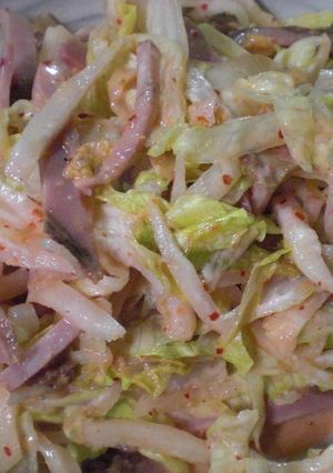 切って混ぜるだけ☆焼き豚サラダ-レシピのメイン写真