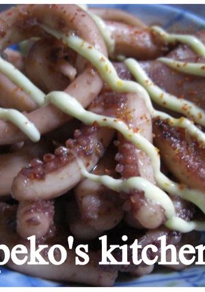 ✿いかの甘辛しょうが焼き✿-レシピのメイン写真