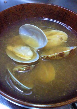 アサリの味噌汁-レシピのメイン写真