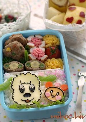 キャラ弁おかず☆ちくわのハムの花-レシピのメイン写真