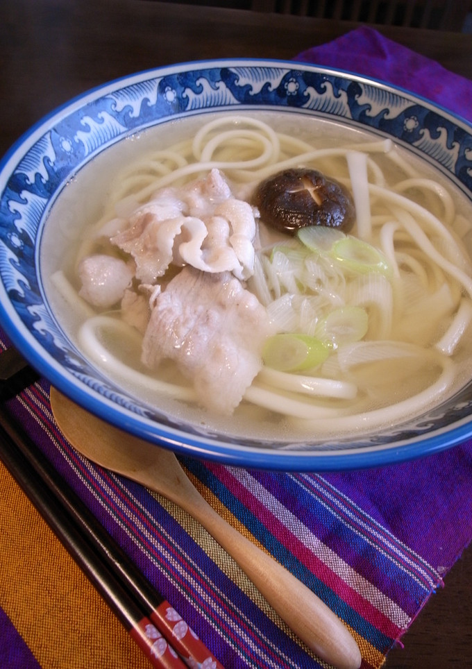 ☆簡単すぎる♪豚ばらネギの白だしうどん☆-レシピのメイン写真