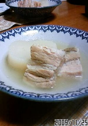 ほったらかし豚大根の煮物-レシピのメイン写真