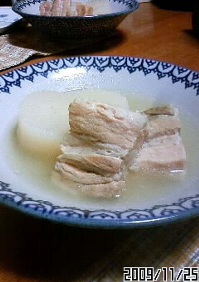 ほったらかし豚大根の煮物-レシピのメイン写真