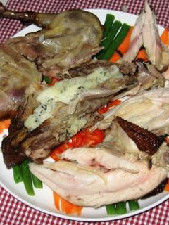 スモークドチキンのお肉のはずし方-レシピのメイン写真