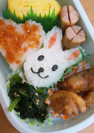 キャラ弁 うさぎちゃん-レシピのメイン写真