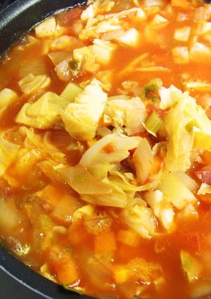 野菜たっぷりミネストローネ-レシピのメイン写真