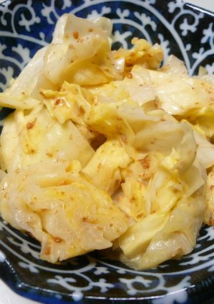 ごまだれ蒸しキャベツ-レシピのメイン写真