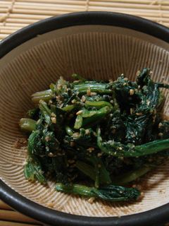 ほうれん草のごま和え【お弁当用覚書き】-レシピのメイン写真