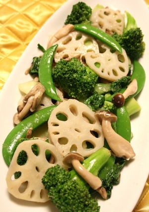 青野菜のバリバリ中華炒め-レシピのメイン写真