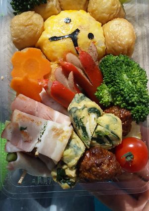 キャラ弁♪動物園にはライオン弁当☆ -レシピのメイン写真