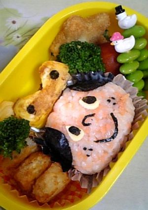 ぜんまいざむらい☆簡単キャラ弁当!!-レシピのメイン写真