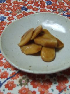 菊芋の醤油づけ-レシピのメイン写真