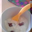 食後のお楽しみヨーグルト(金時豆)