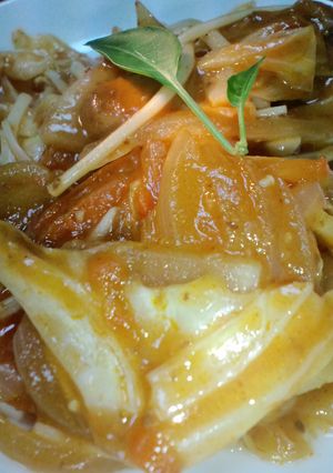 野菜たっぷり　炒め（簡単ミートソース味）-レシピのメイン写真