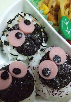 とっても簡単♪まっくろくろすけオニギリ-レシピのメイン写真