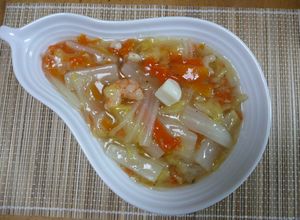 シーフードミックスで簡単！白菜のあんかけ-レシピのメイン写真