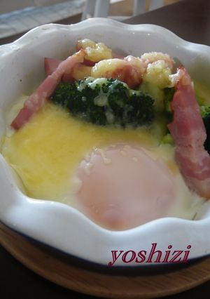 おひとりさま用トースターで目玉焼き-レシピのメイン写真