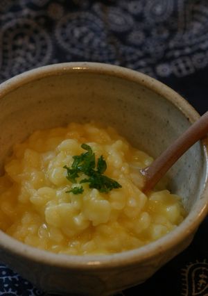 風邪等の病時食に！ホッとコーンクリーム粥-レシピのメイン写真