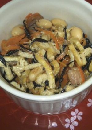 天使のなべdeひじき豆〜我が夫の大好物☆-レシピのメイン写真