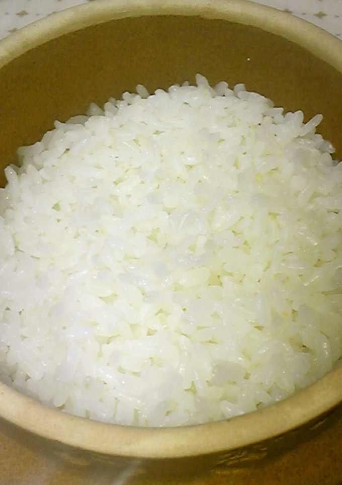 釜飯の器で白御飯-レシピのメイン写真