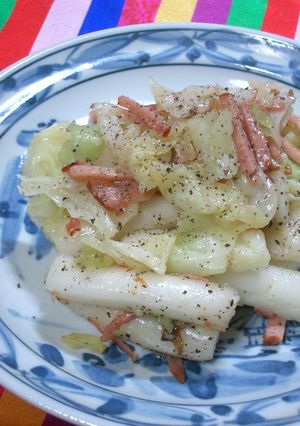 辛くなくてもええやん♪塩トッポッキ♪-レシピのメイン写真