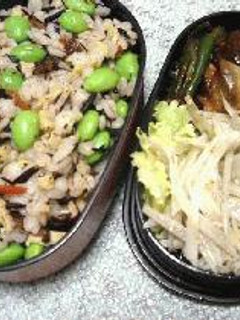 簡単ひじき混ぜご飯弁当-レシピのメイン写真