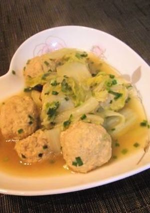 肉団子と白菜のとろとろ煮-レシピのメイン写真