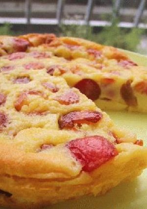 簡単♪さくらんぼのケーキ-レシピのメイン写真