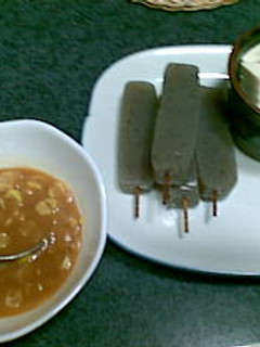 簡単みそ田楽☆こんにゃく&お豆腐-レシピのメイン写真