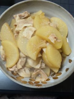 わが家の和食☆大根と豚肉の煮物-レシピのメイン写真