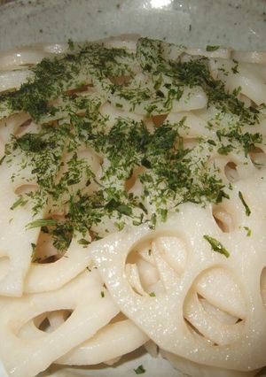 にんにく香るレンコンの塩きんぴら-レシピのメイン写真