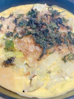 豆腐と白菜の卵とじ-レシピのメイン写真