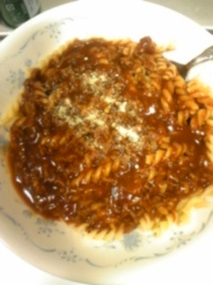 [自分用メモ]ミートソーススパゲティ-レシピのメイン写真