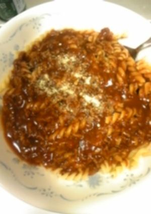 [自分用メモ]ミートソーススパゲティ-レシピのメイン写真
