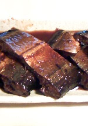 さんま（魚）の一夜干しで佃煮（甘露煮）-レシピのメイン写真