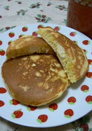 ちょっと贅沢なホットケーキ❤-レシピのメイン写真