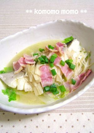 ◆タラと白菜のレンジ蒸し◆-レシピのメイン写真